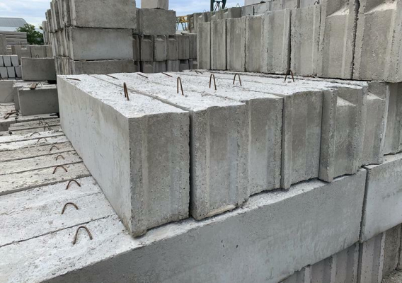 Demolition of an FBS block foundation