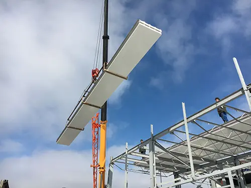 монтаж сендвіч-панелей