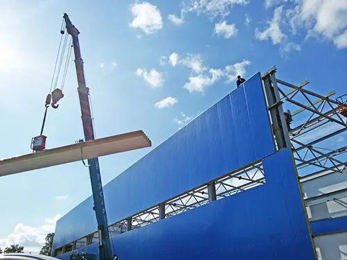 монтаж сендвіч-панелей