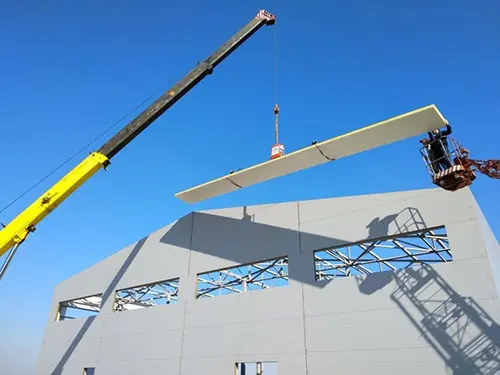 монтаж сендвіч-панелей