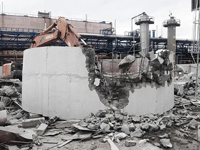 dismantling of reinforced concrete structures price