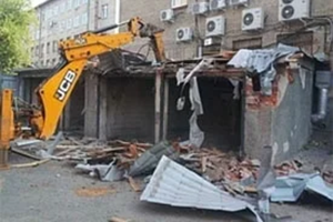 Demolition of outbuildings