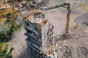 Dismantling of buildings Dismantling of buildings photo