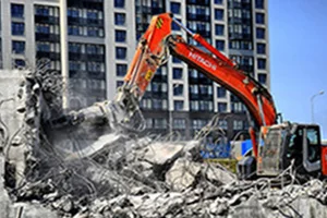 Concrete demolition Concrete demolition photo