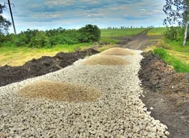 Строительство временных дорог Строительство временных дорог фото